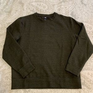 H&M Army Green Sweatshirt (L)